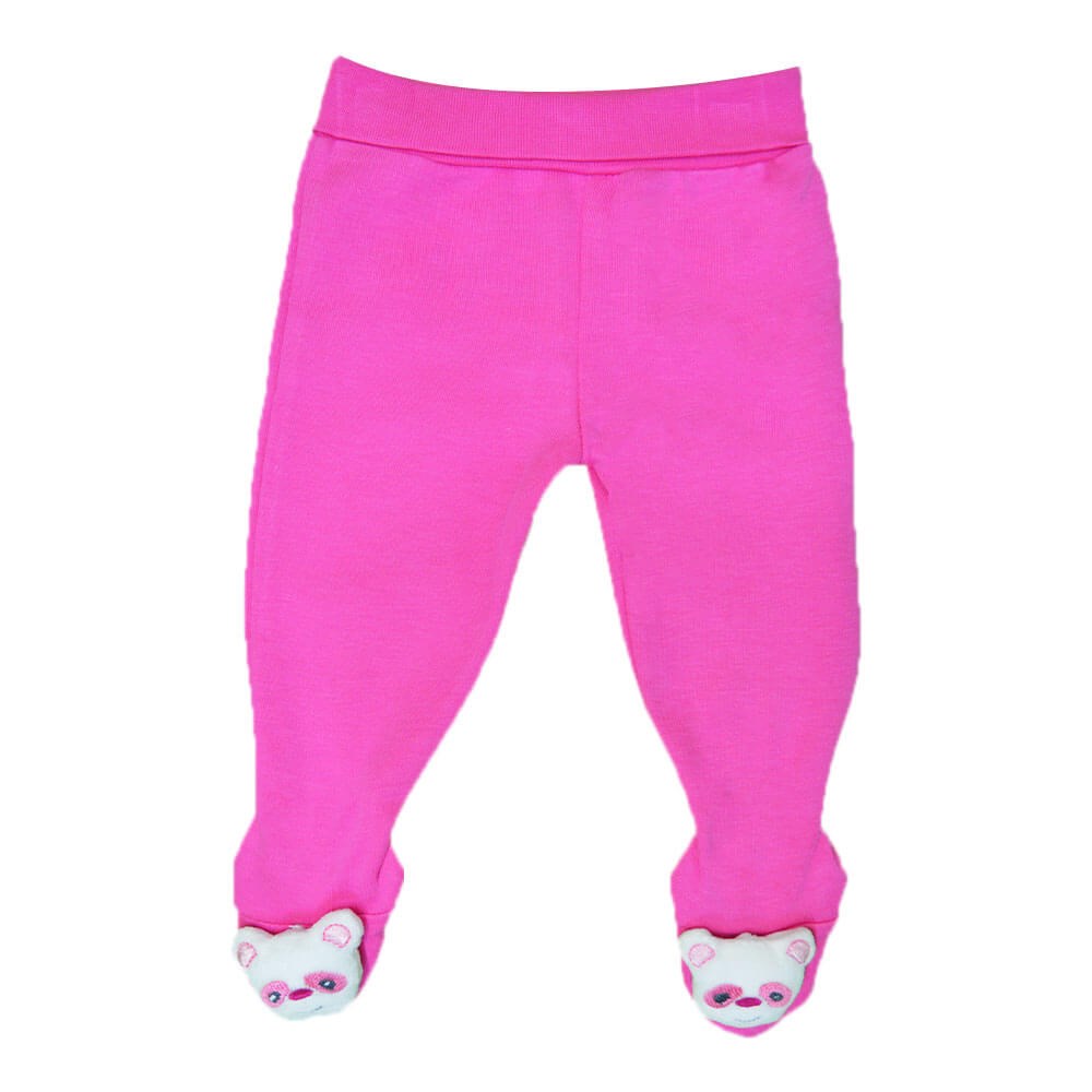 Mini Damla Oyuncaklı Patikli Pantolon 44178 Fuşya