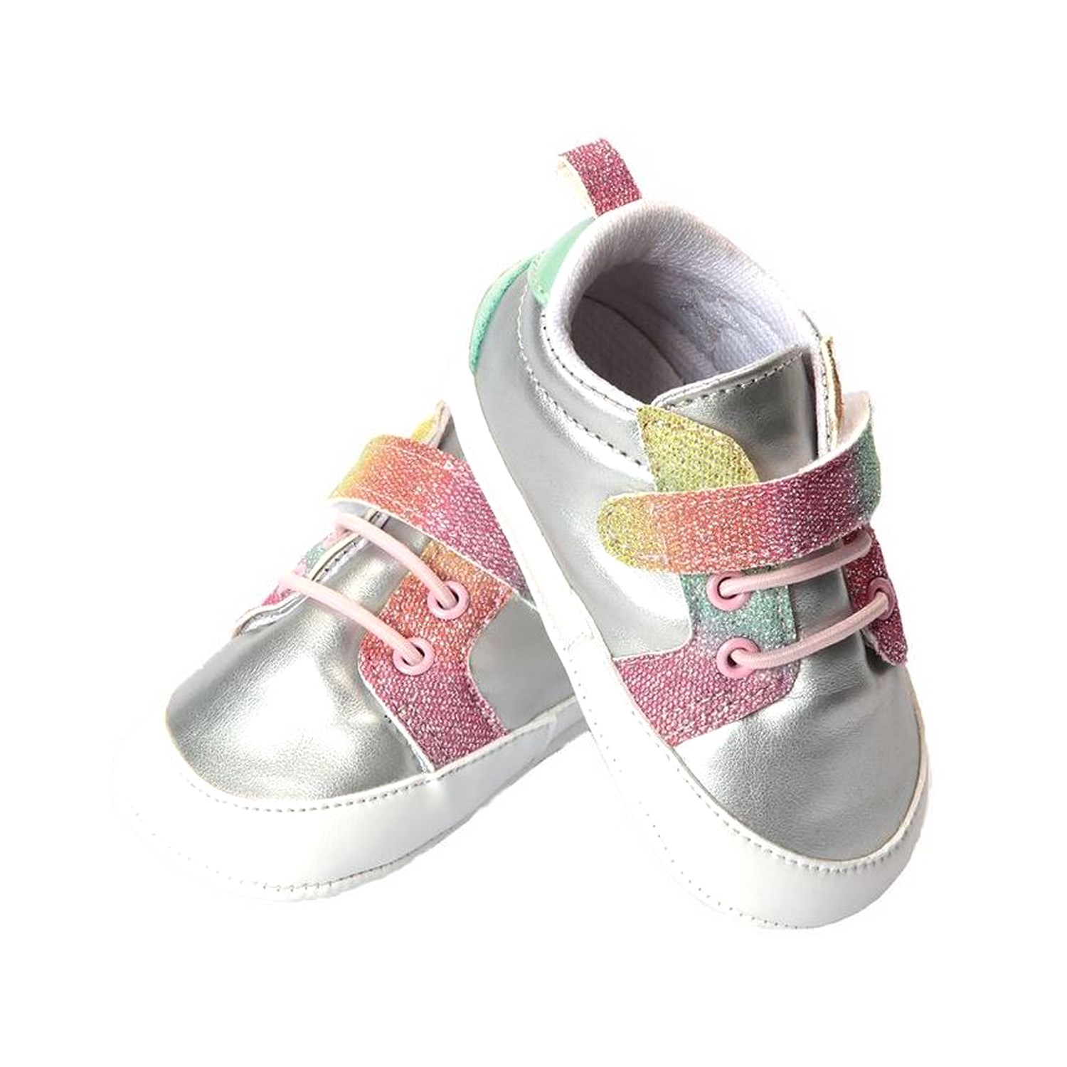 Funny Baby Elegance İlk Adım Ayakkabı 7016 Gümüş