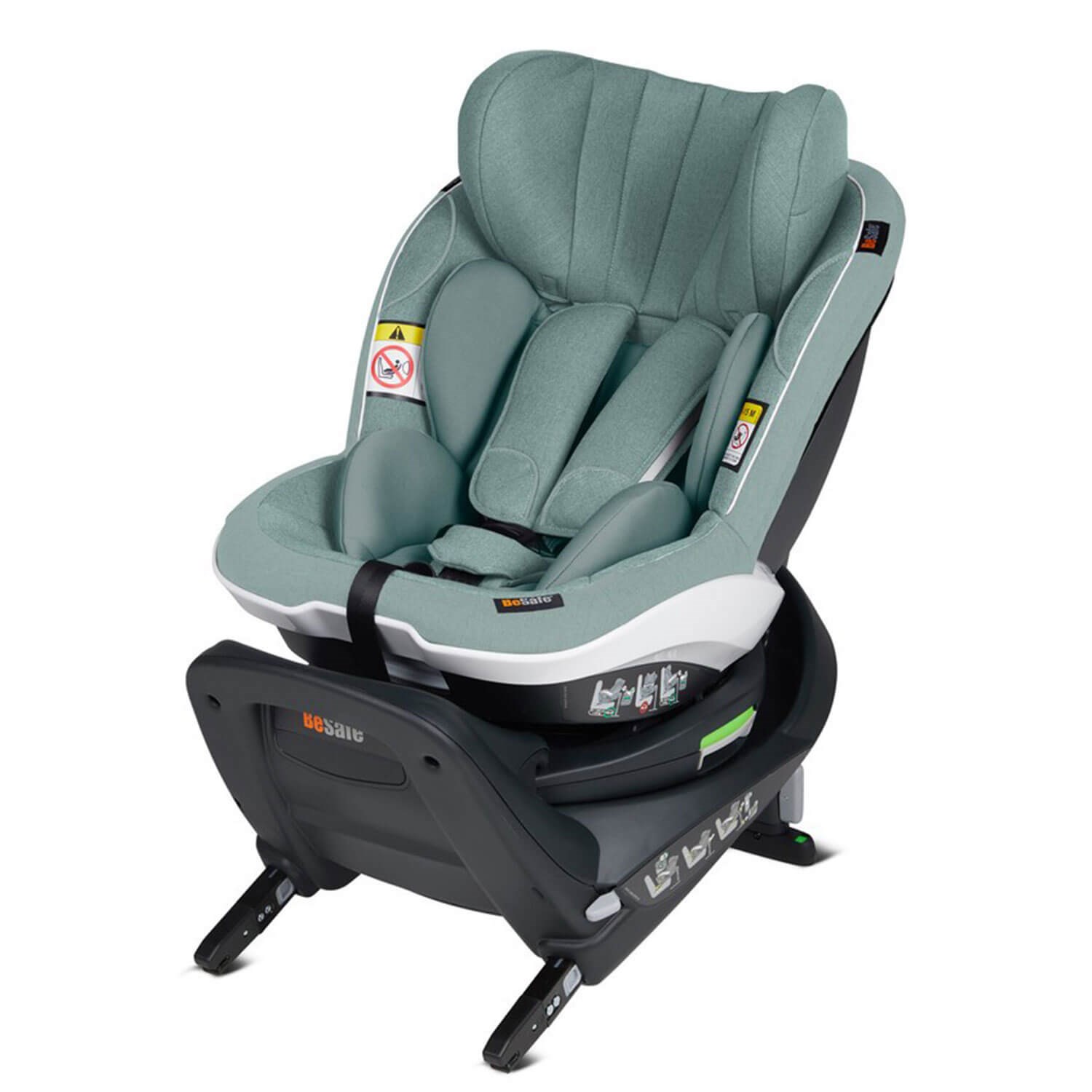 BeSafe İzi Turn I-size 0-18 kg Oto Koltuğu Sea Green Melange