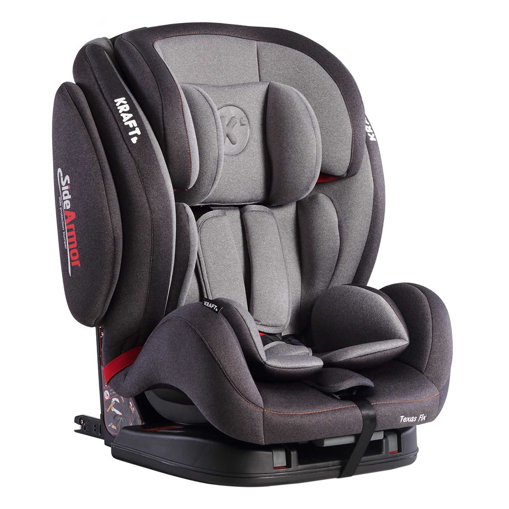 Kraft Texas Fix Oto Koltuğu 9 - 36 kg Grey