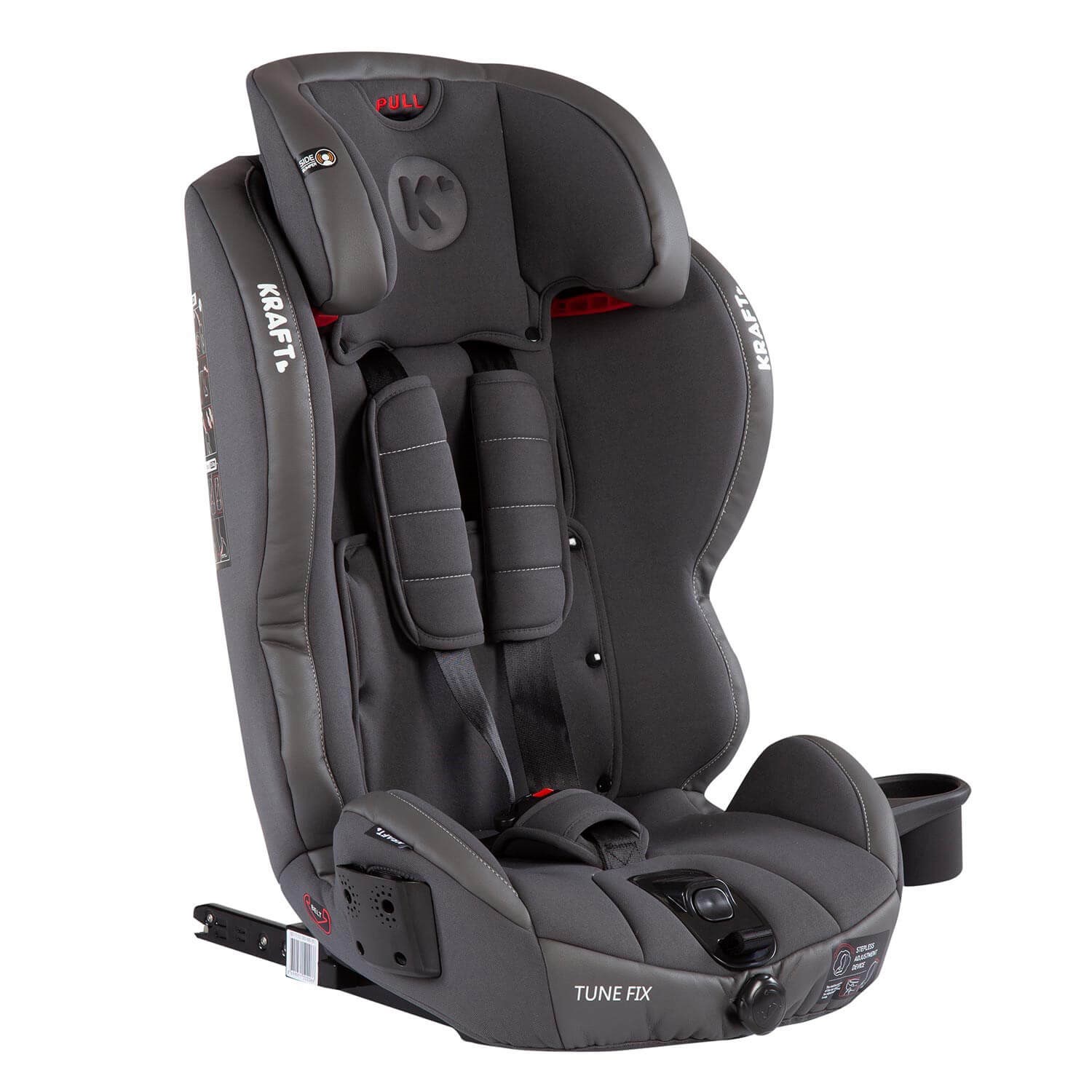 Kraft Tune Fix Oto Koltuğu 9-36 kg Black