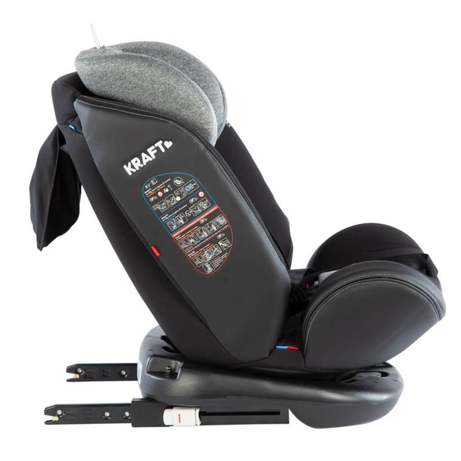 Kraft Spin Signal Oto Koltuğu 0 - 36 Kg Black