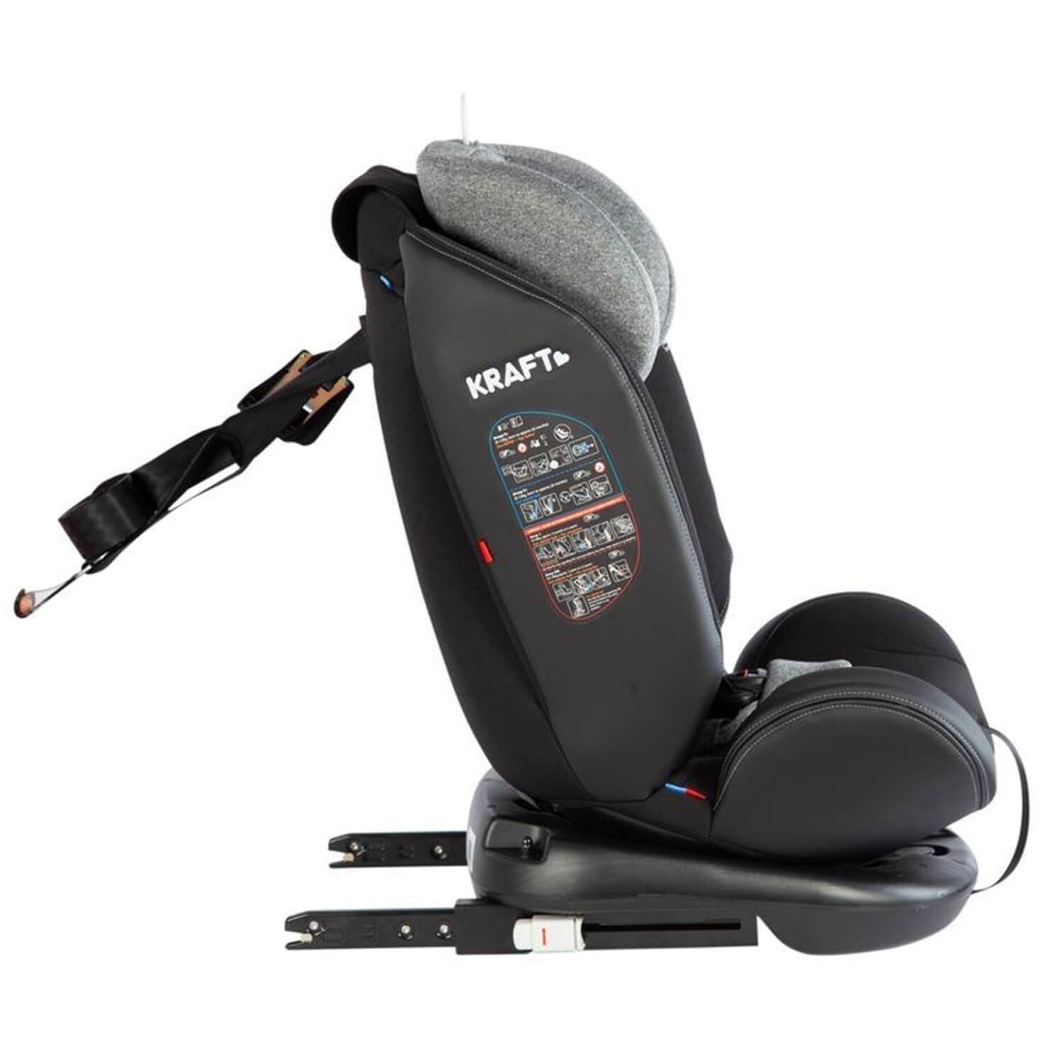 Kraft Spin Signal Oto Koltuğu 0 - 36 Kg Black