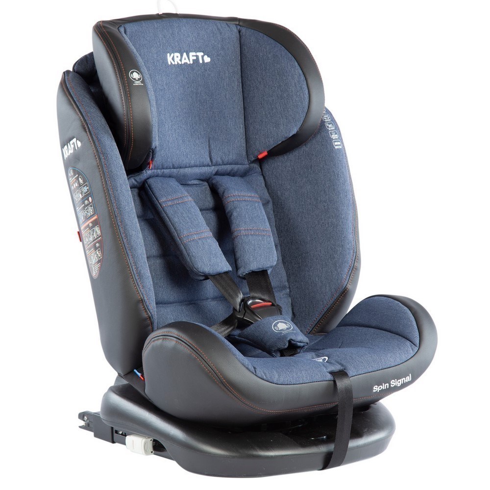 Kraft Spin Signal Oto Koltuğu 0 - 36 Kg Blue Jean