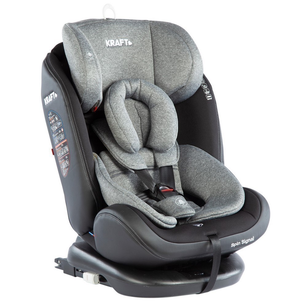 Kraft Spin Signal Oto Koltuğu 0 - 36 Kg Light Grey
