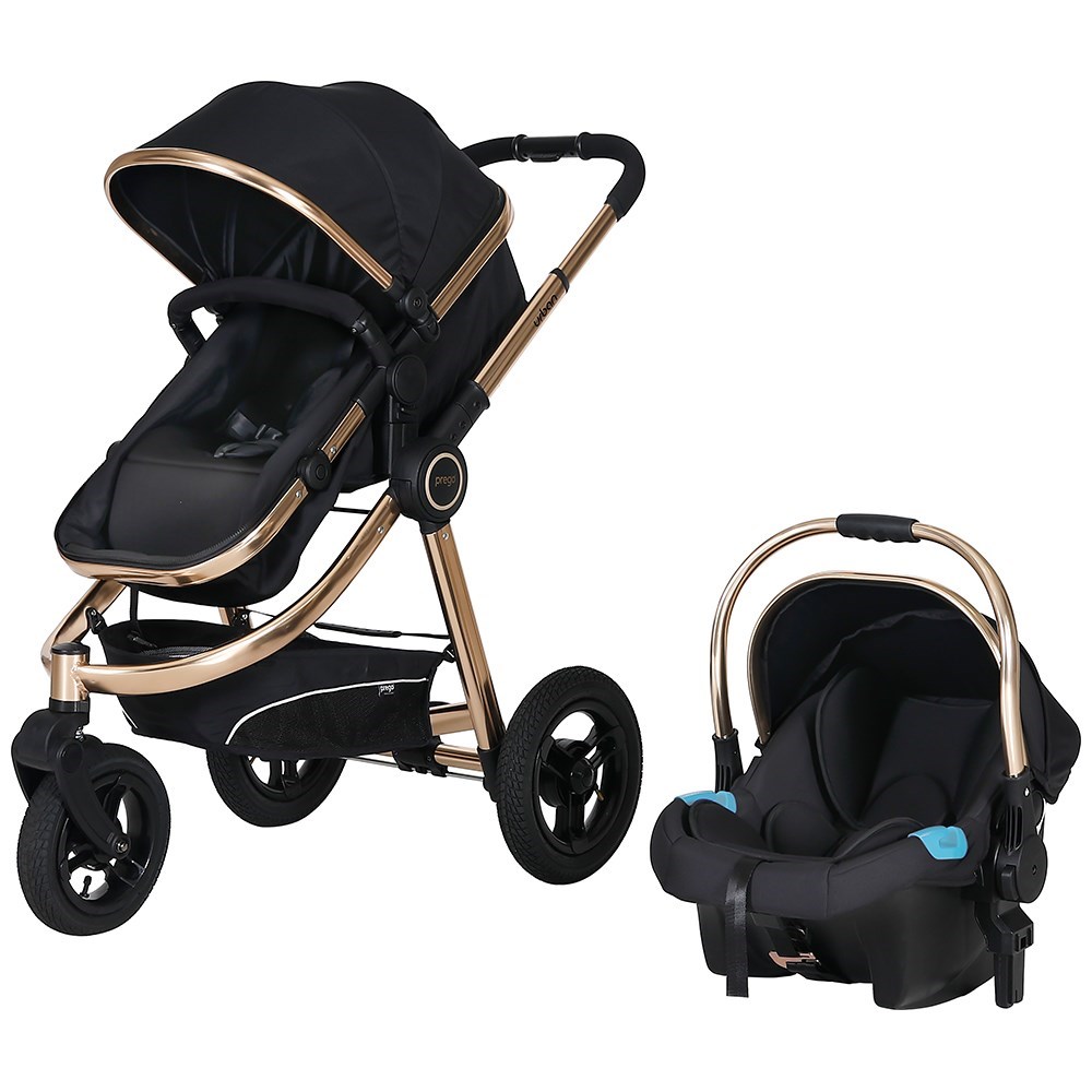 Prego Urban Gold Travel Bebek Arabası 2046 Siyah