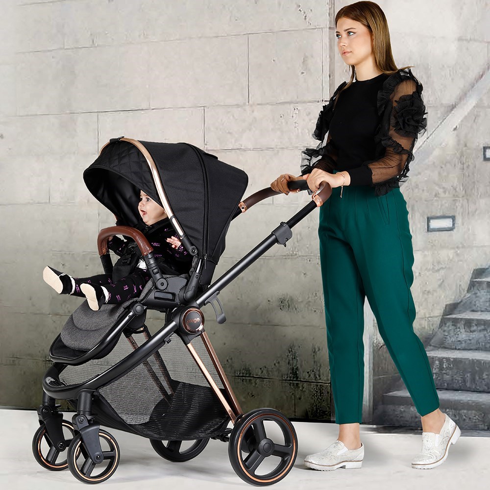 Prego Quantum Travel Bebek Arabası 2069 Siyah