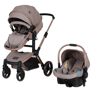 Prego Quattro Pro Travel Bebek Arabası 2087 Bej