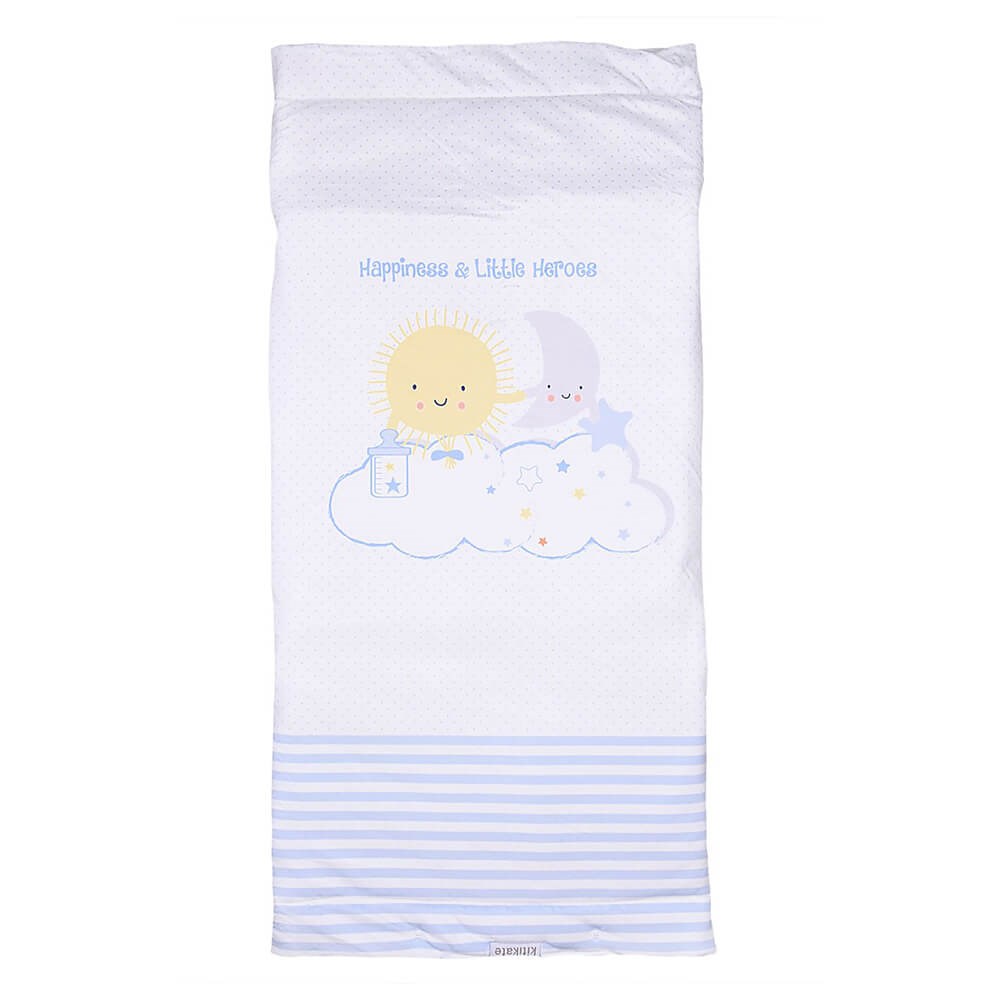 Kitikate Dreams Fermuarlı Bebek Battaniyesi S30785 Mavi