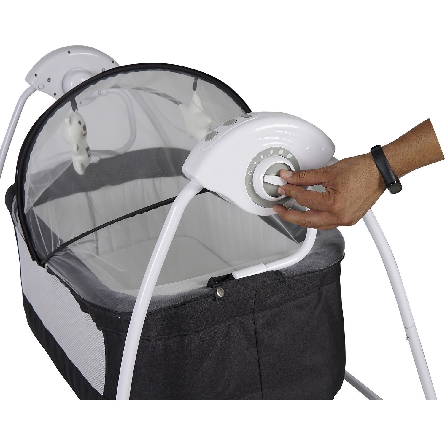 Sunny Baby Caretta Elektrikli Ve Pilli Beşik 9146 Siyah