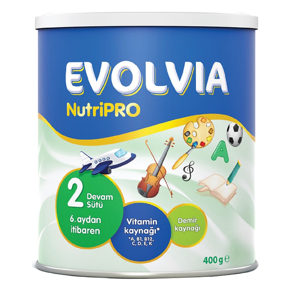 Evolvia 2 Nutripro Bebek Sütü 400 gr 