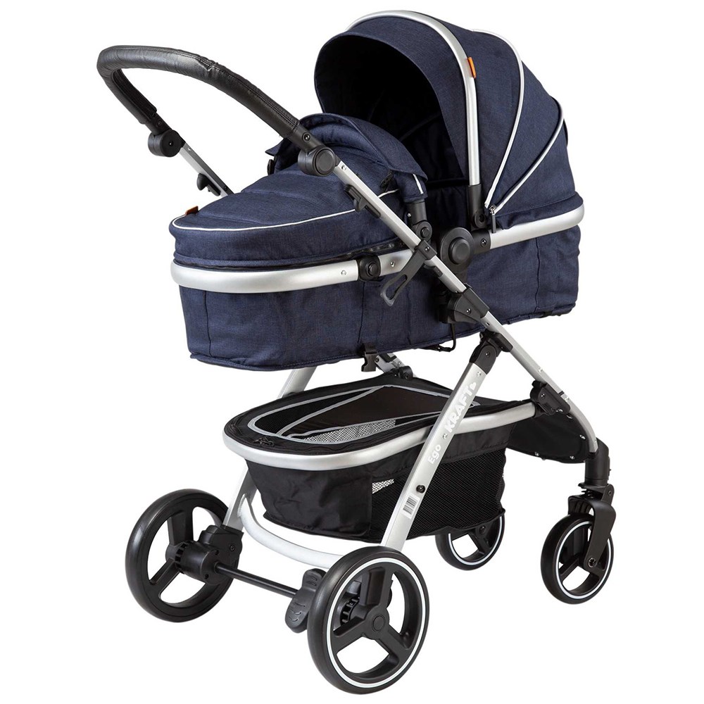 Kraft Ego Travel Sistem Bebek Arabası Black Fiyatı İlke Bebe