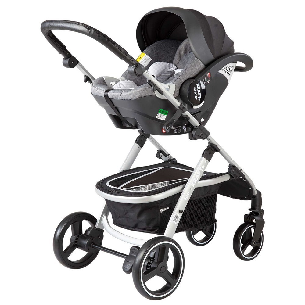 Kraft Ego Travel Sistem Bebek Arabası Grey