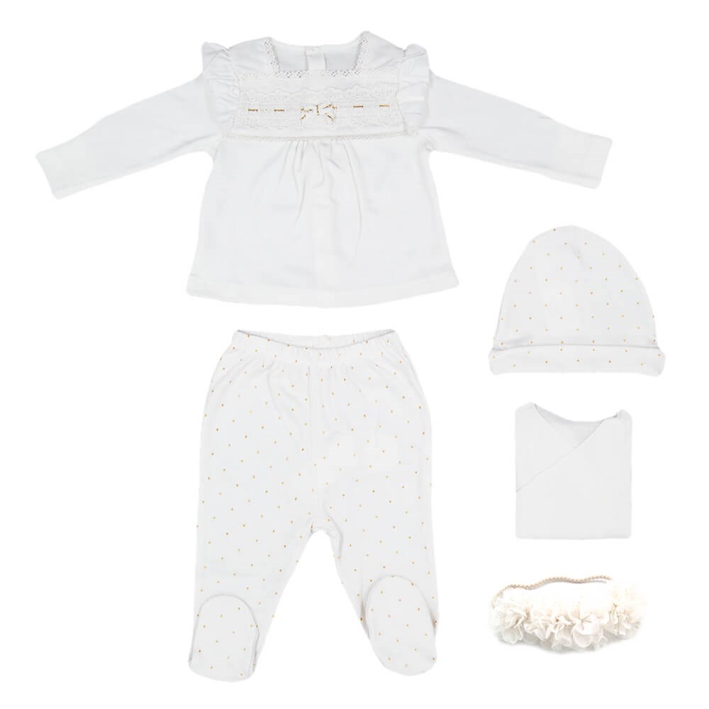 İdil Baby Uzun Kollu Bebek Zıbın Takımı 13315 Puanlı 