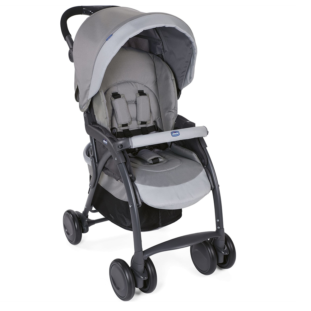 Chicco Simplicity Plus Top Bebek Arabası Grey