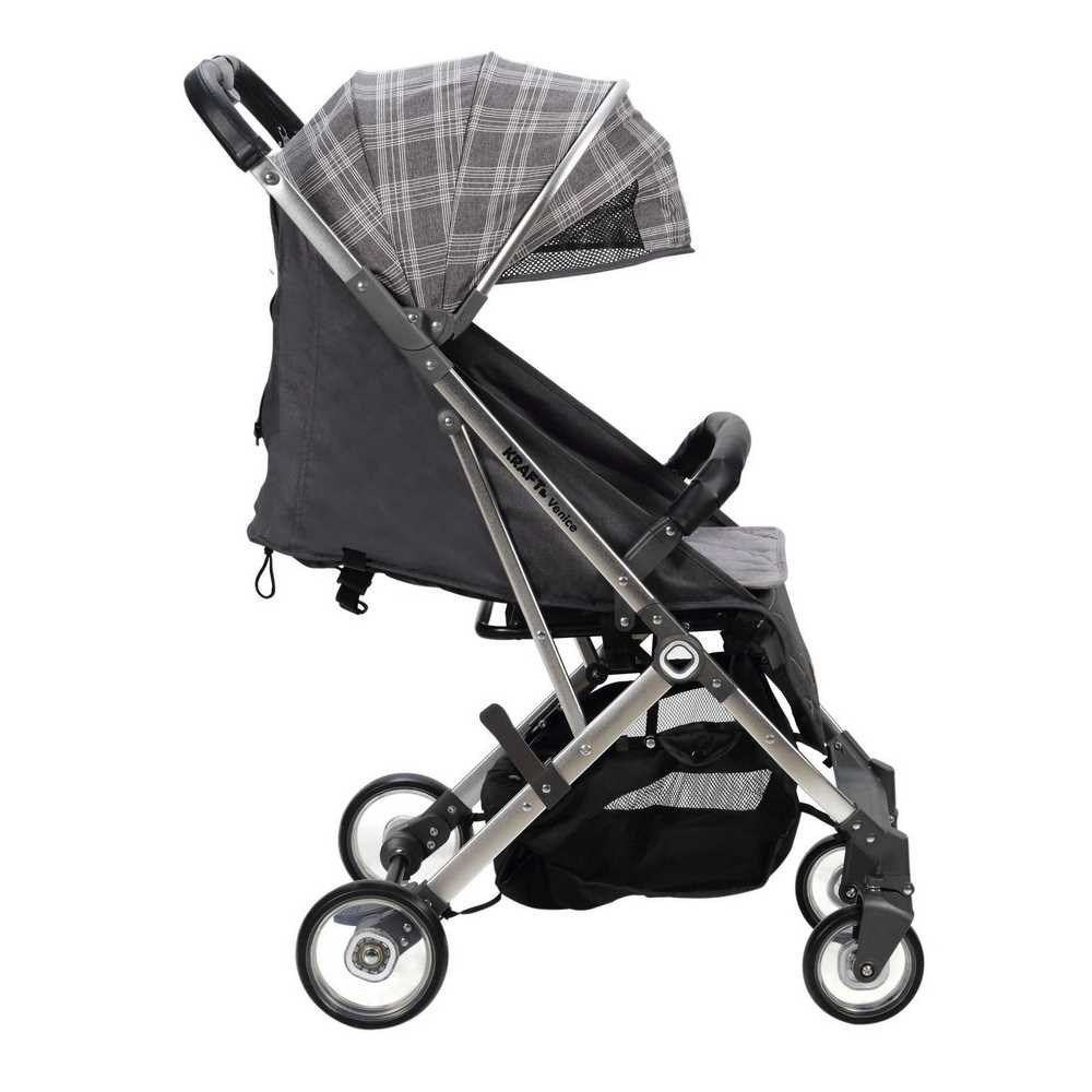 Kraft Venice Bebek Arabası Dark Grey