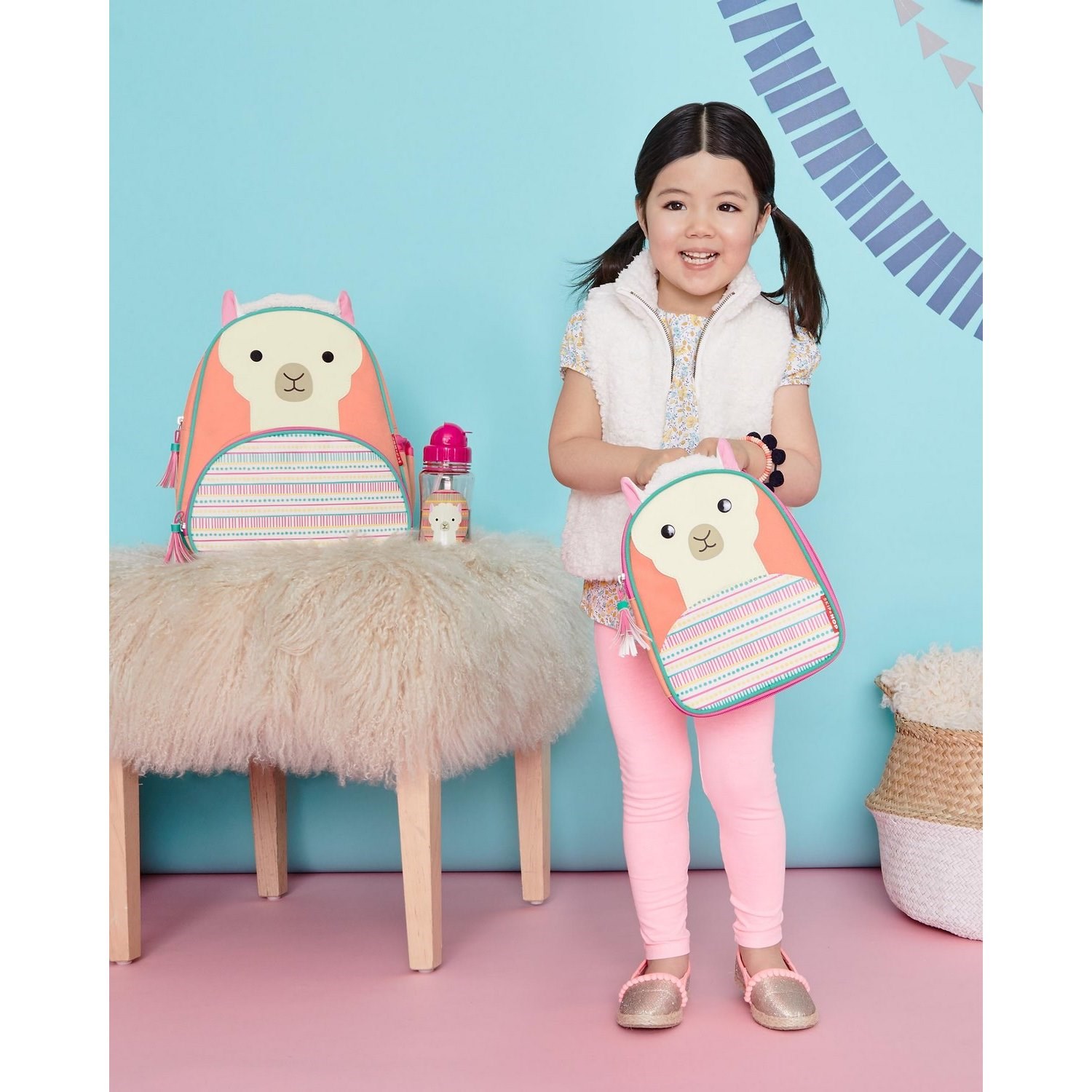 Skip Hop Zoo Beslenme Çantası Somon