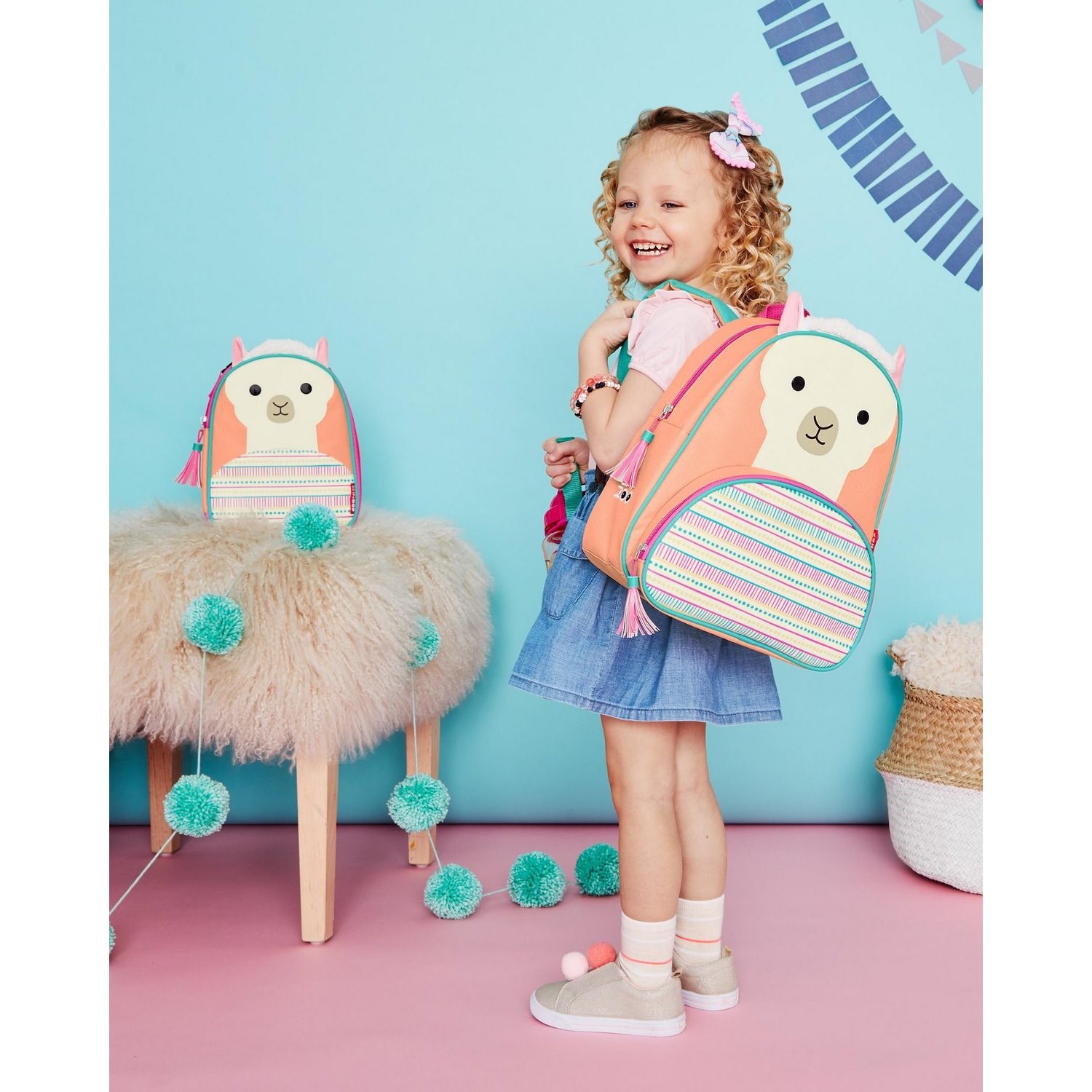 Skip Hop Zoo Beslenme Çantası Somon