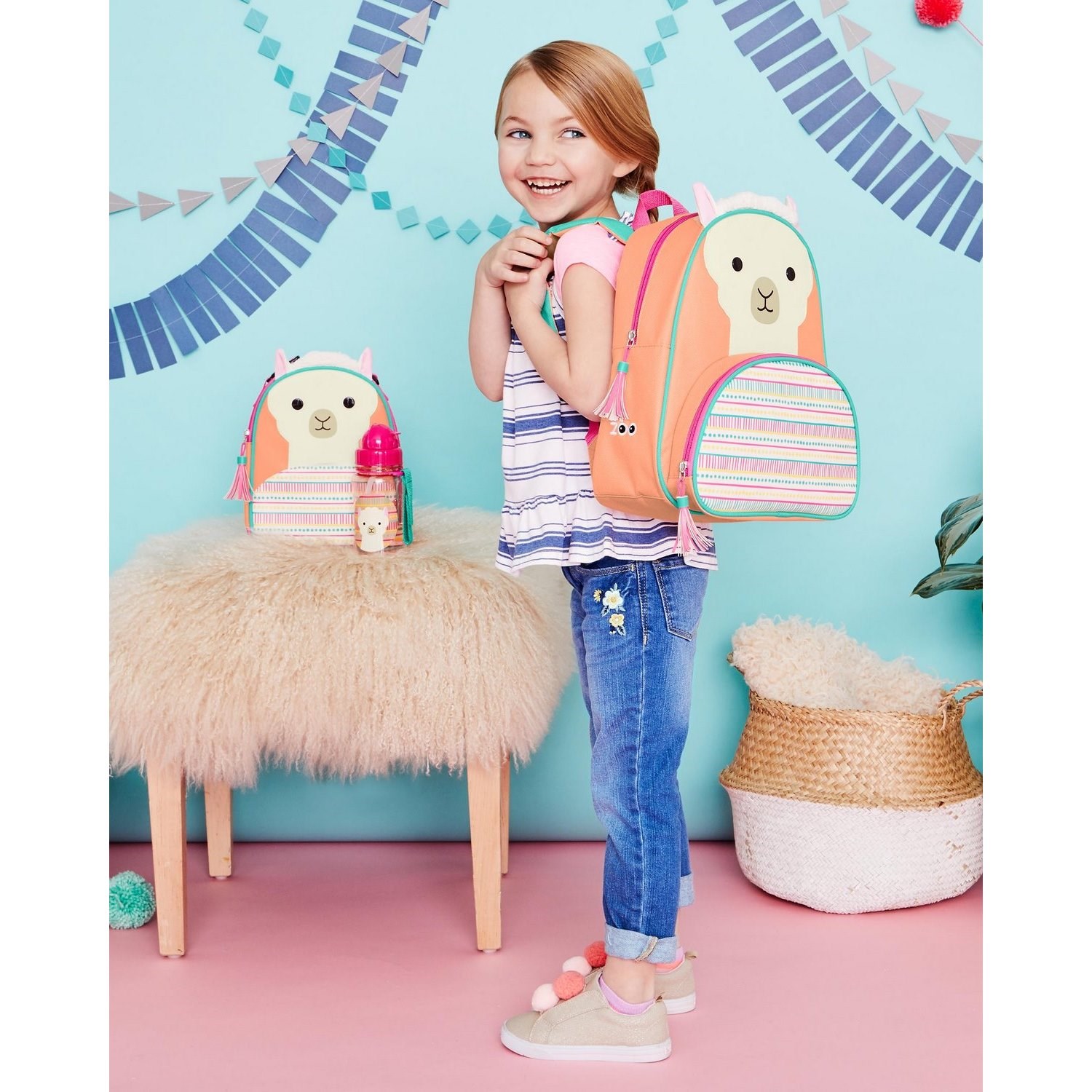 Skip Hop Zoo Beslenme Çantası Somon
