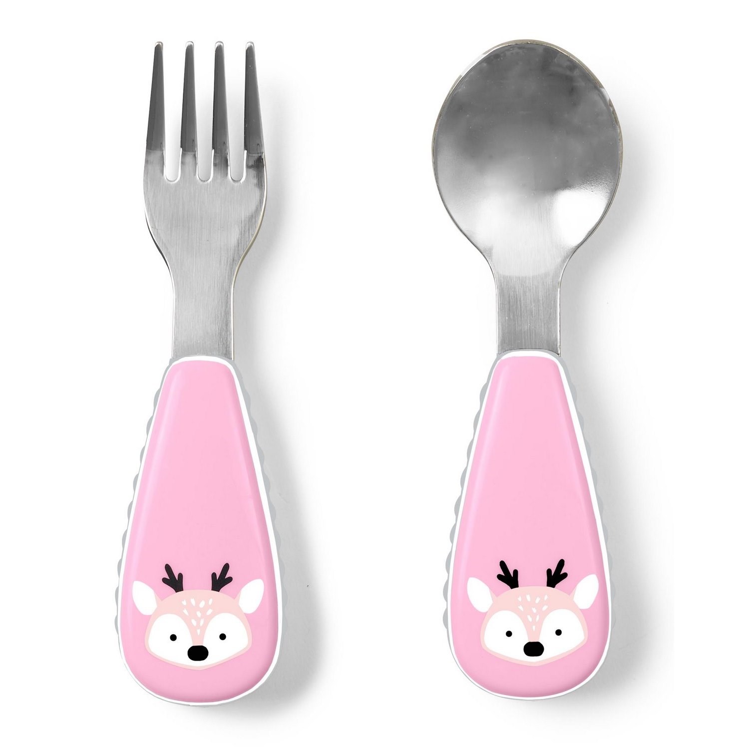Skip Hop Çantalı Beslenme Seti Gri-Pembe