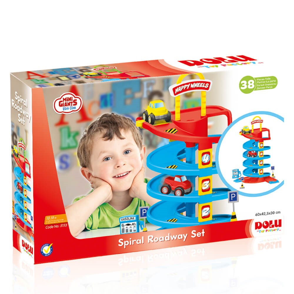 Dolu Toy Factory Spiral Oyuncak Yol Seti 