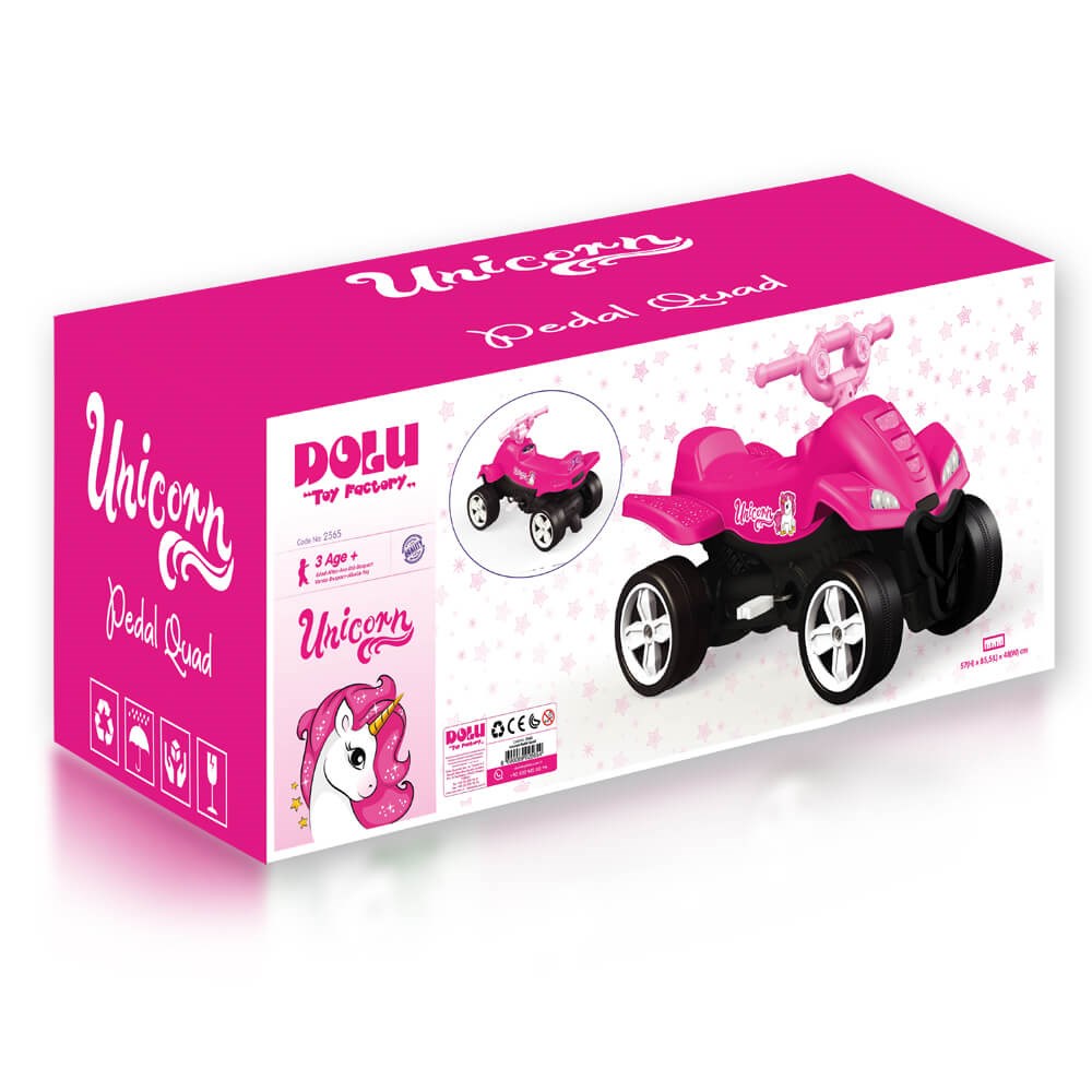 Dolu Unicorn Pedallı Quad ATV 
