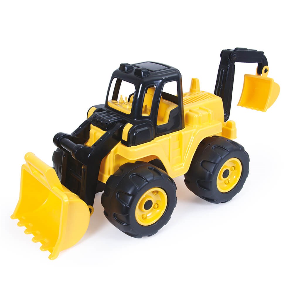 Dolu Oyuncak Dev Kazıcılı Dozer Araba 