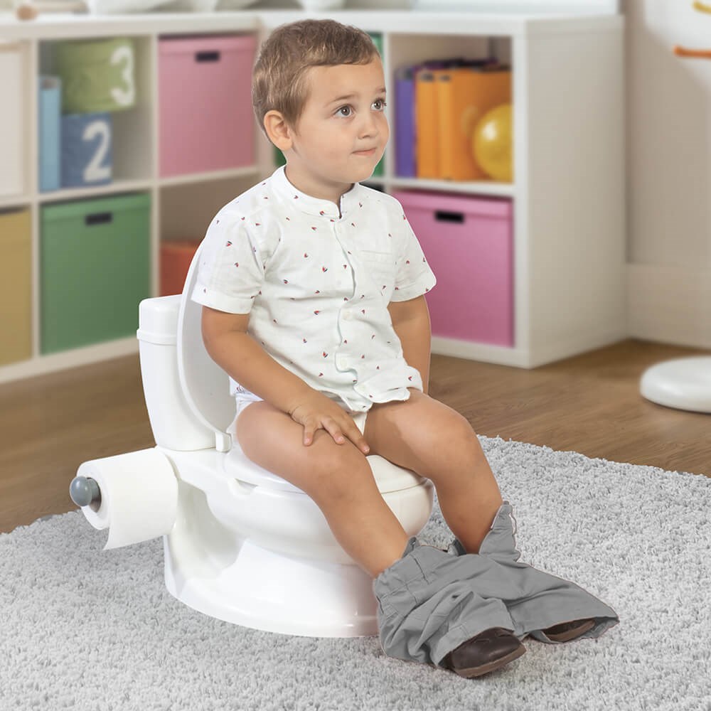 Dolu Eğitici Lazımlık Beyaz