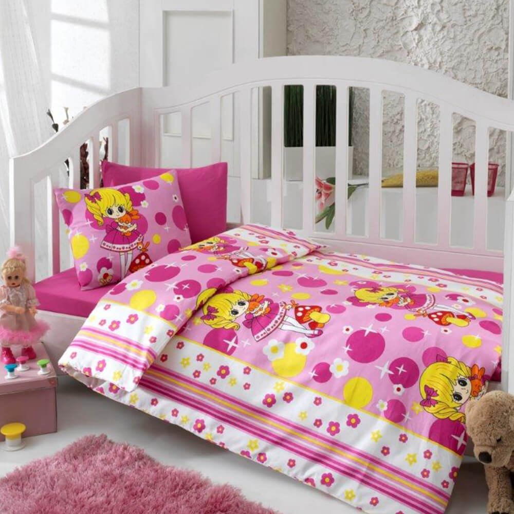 Fixe Baby Bebek Nevresim Takımı Pembe