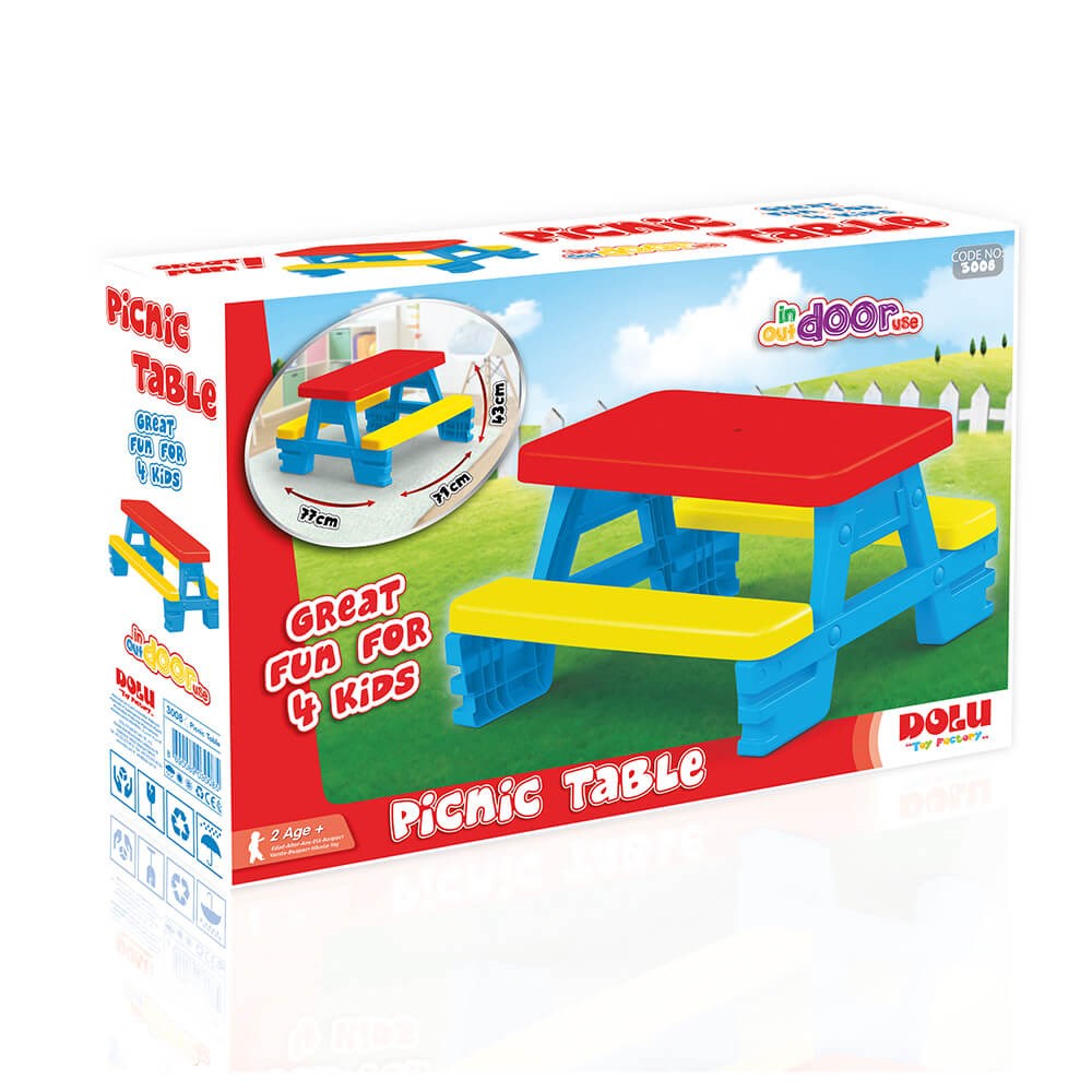 Dolu Oyuncak Piknik Masası 