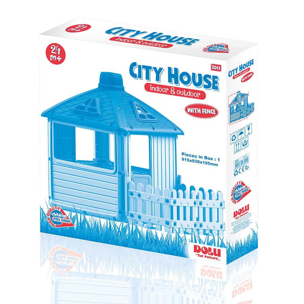 Dolu Oyuncak Şehir Evi Çitli 