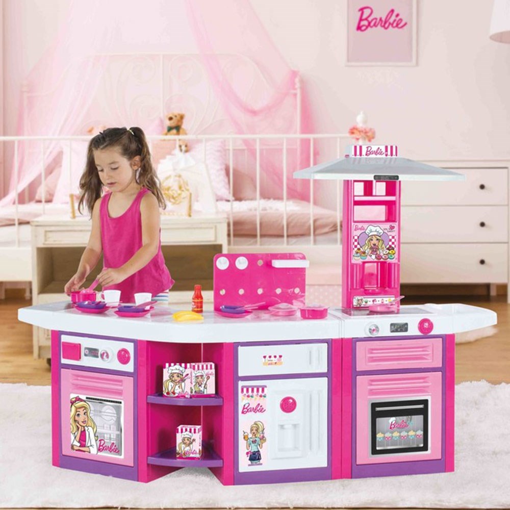 balon silme Yenileme  Barbie Oyuncak Mutfak Seti 3'lü Fiyatı | İlke Bebe