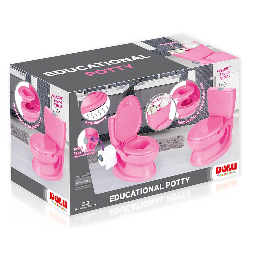 Dolu Eğitici Lazımlık Pembe