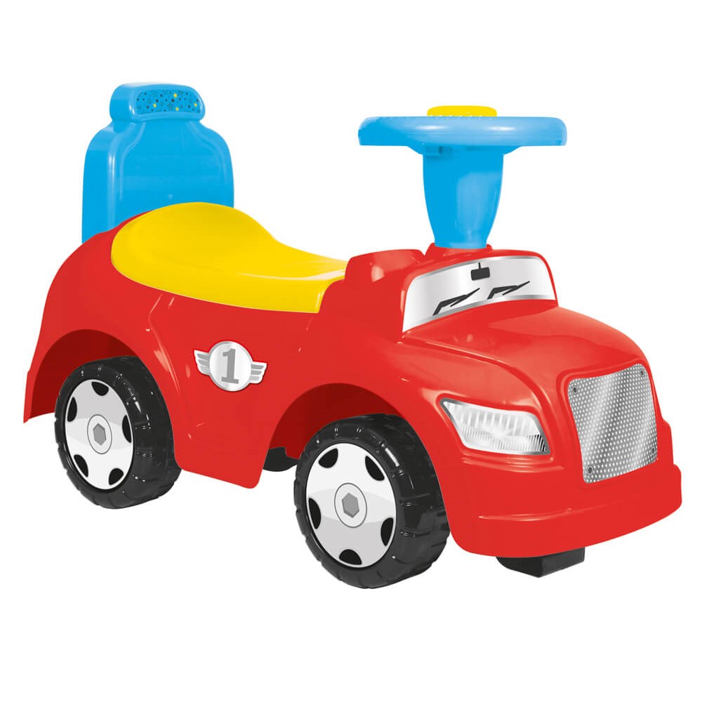Dolu Toy Factory Step Oyuncak Araba 2'si 1 Arada Kırmızı