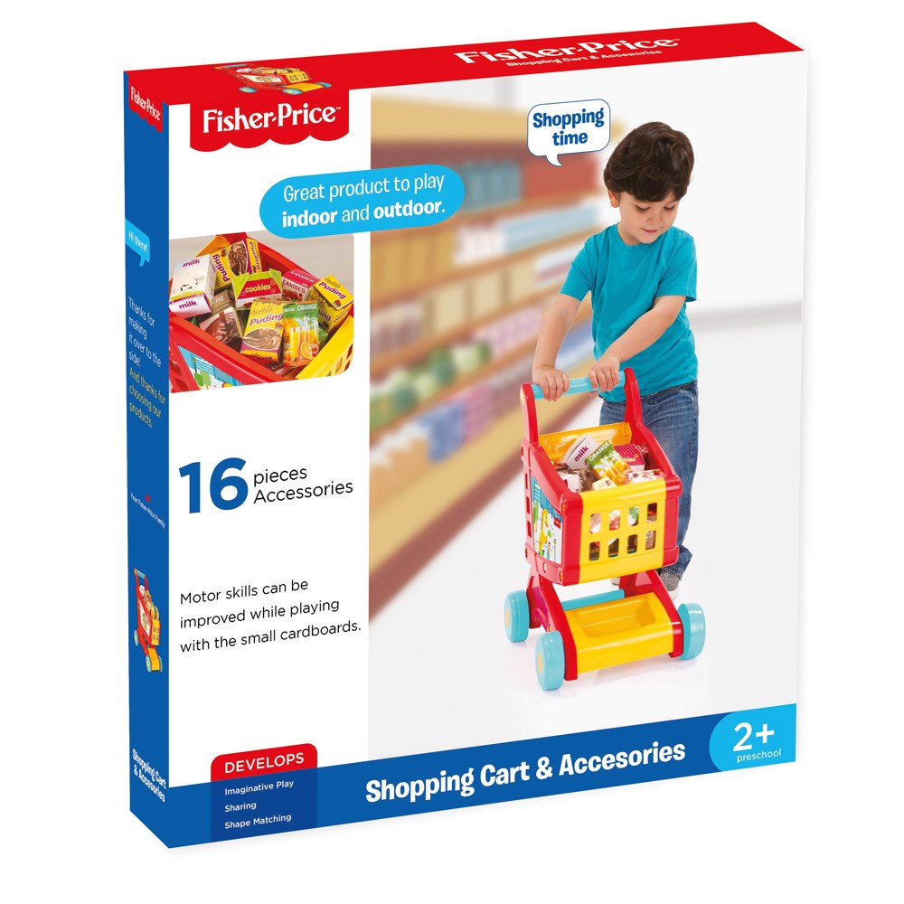 Fisher Price Oyuncak Market Arabası 