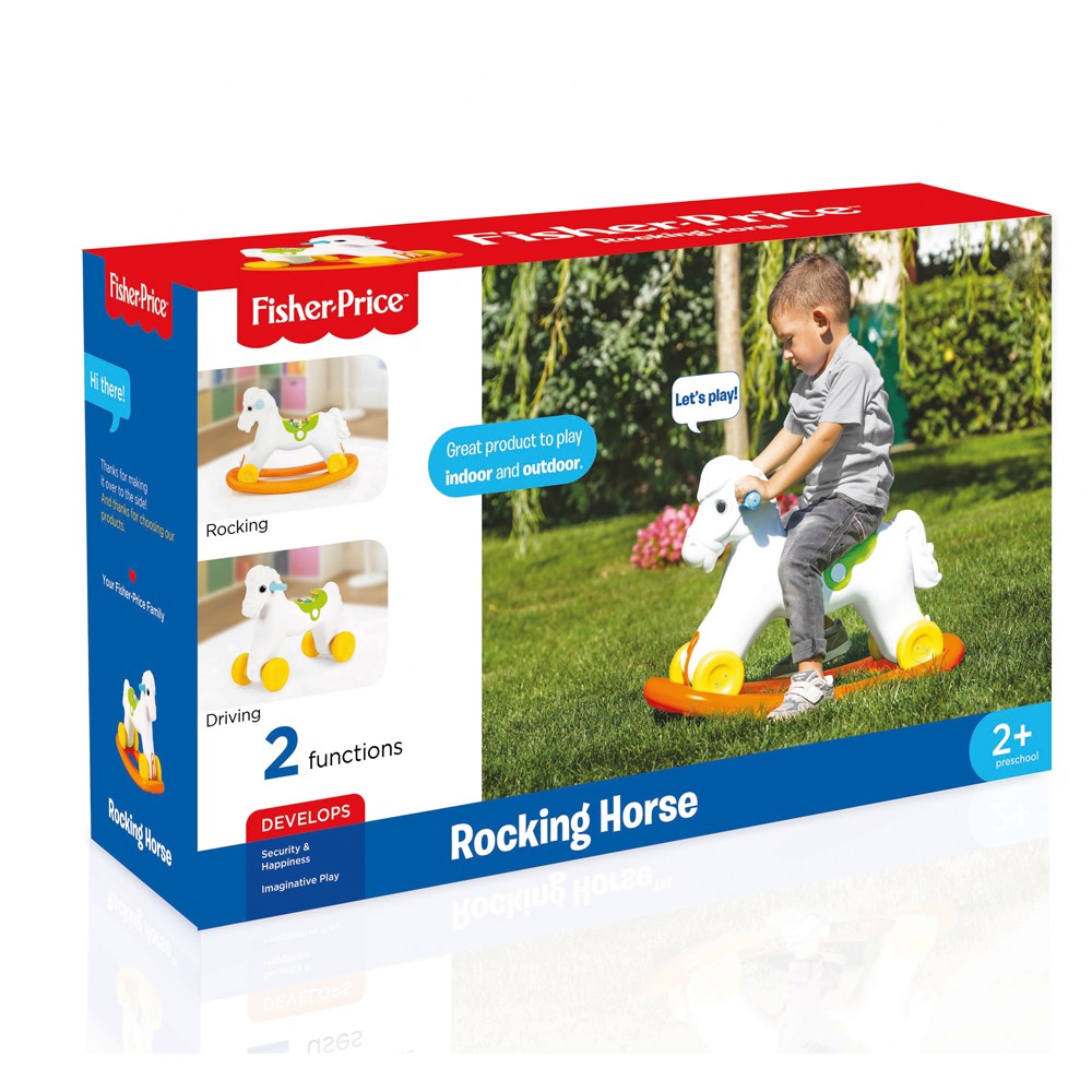 Fisher Price Sallanan Tekerlekli At 
