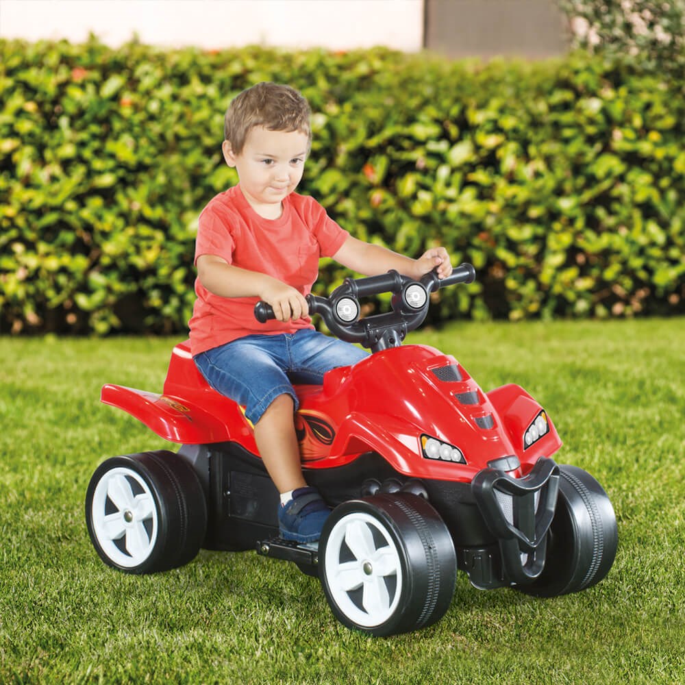 Dolu Oyuncak 6 V Quad Akülü ATV Motor Kırmızı