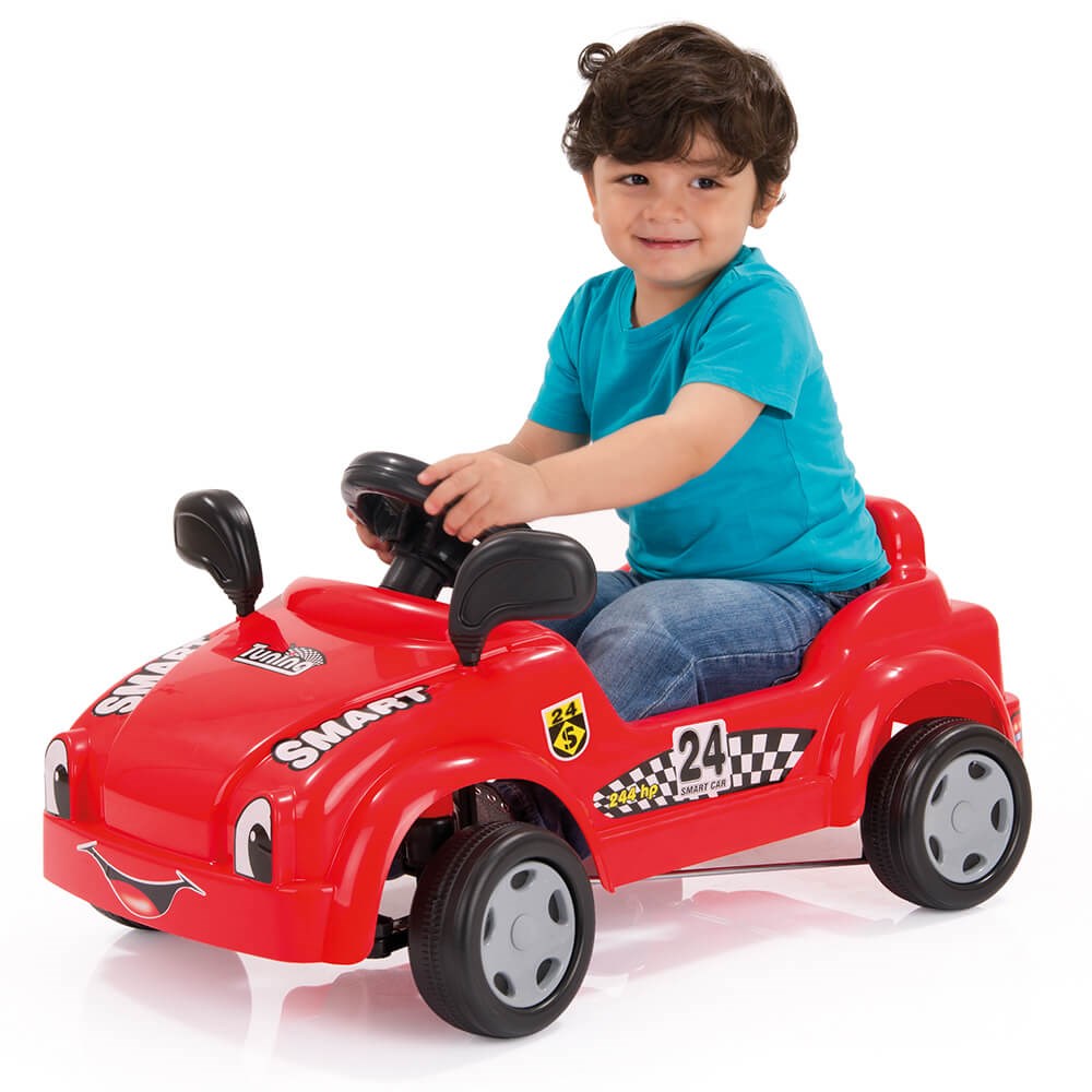Dolu Oyuncak Smart Pedallı Araba Kırmızı