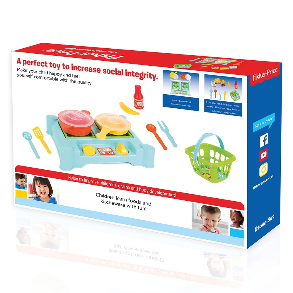 Fisher Price Oyuncak Cooker Set 