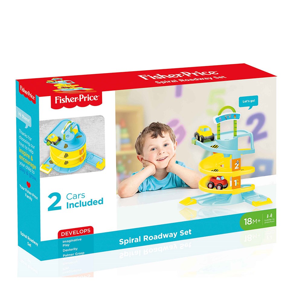 Fisher Price Spiral Oyuncak Yol Seti 
