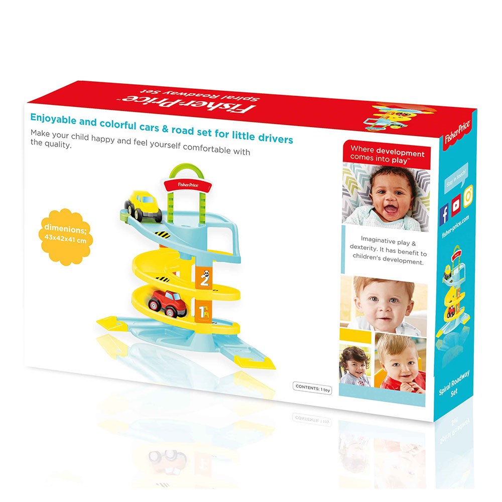 Fisher Price Spiral Oyuncak Yol Seti 