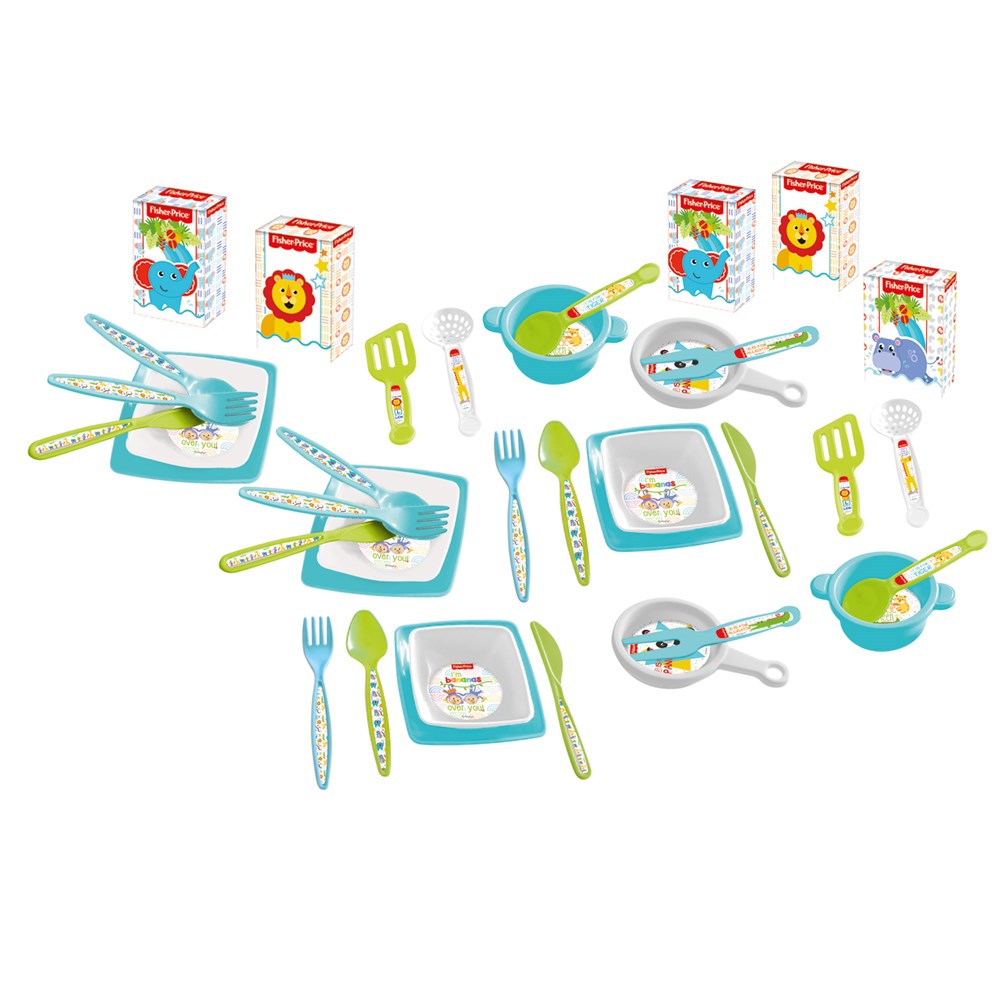 Fisher Price Oyuncak Mutfak Seti 2'li 