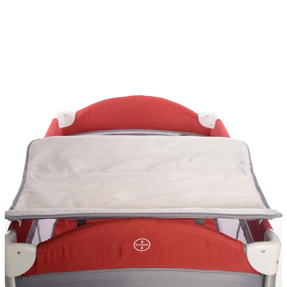 Pierre Cardin Siesta Oyun Parkı 70x110 cm Gri-Kırmızı