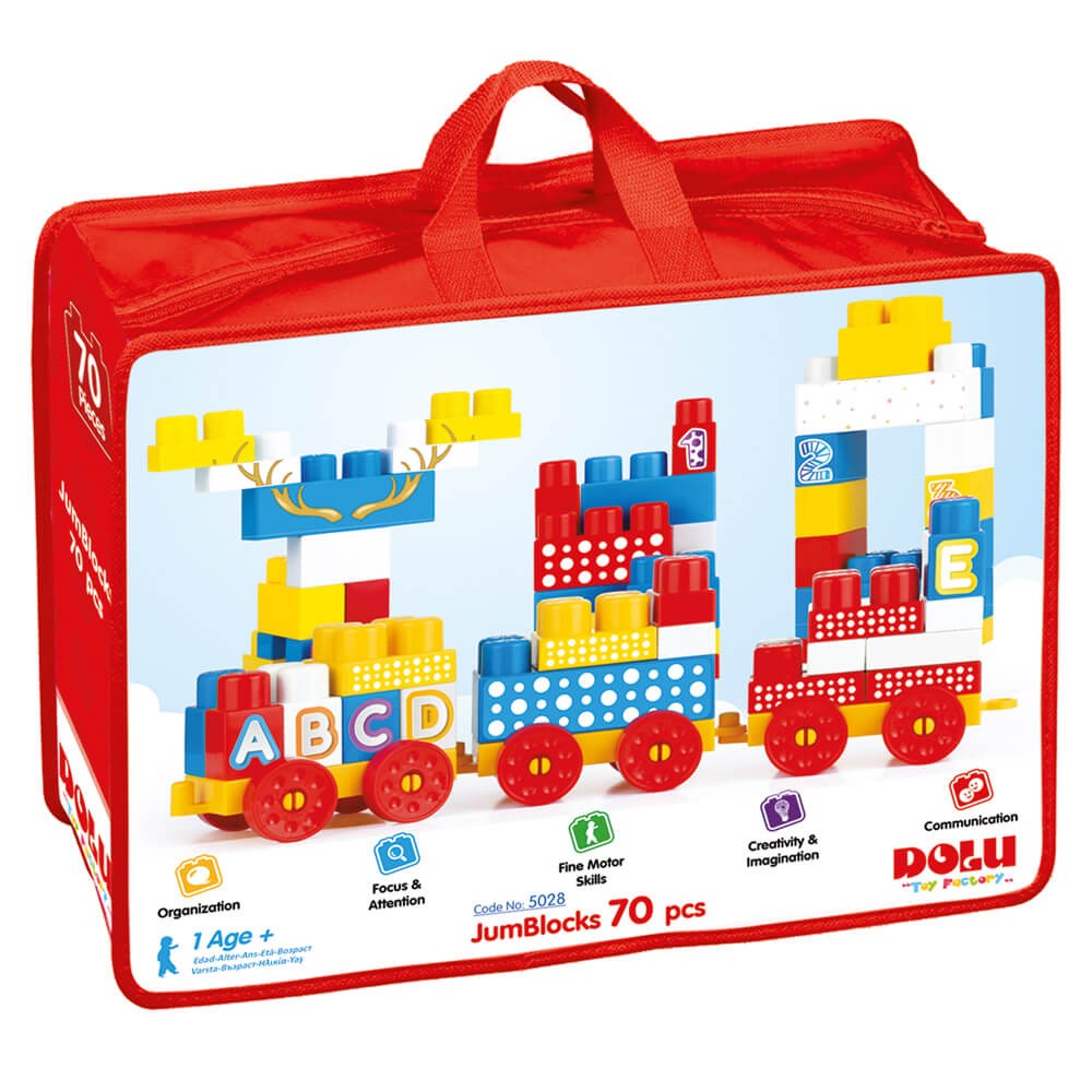 Dolu Deluxe Bloklar 70 Parça 