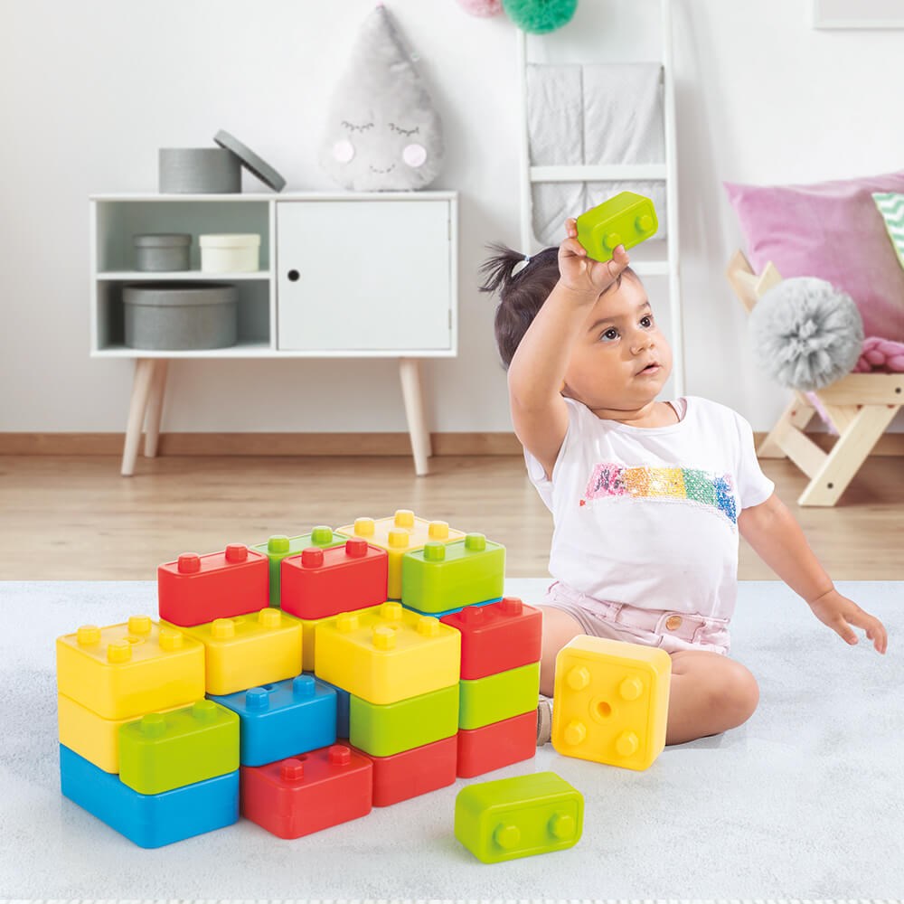 Dolu Deluxe Tuğla Bloklar 24 Parça 