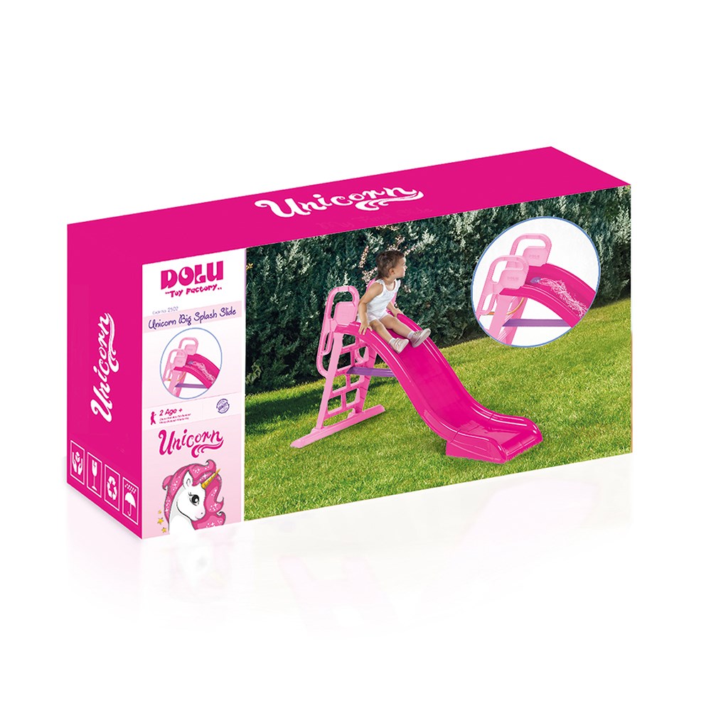 Dolu Unicorn 2si1 Arada Büyük Su Kaydırağı 