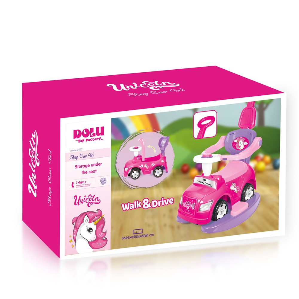 Dolu Unicorn 4'ü 1 Arada Oyuncak Araba 