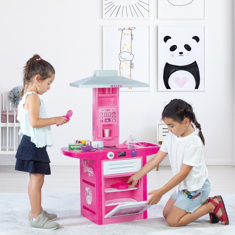Dolu Unicorn Oyuncak Mutfak Seti 
