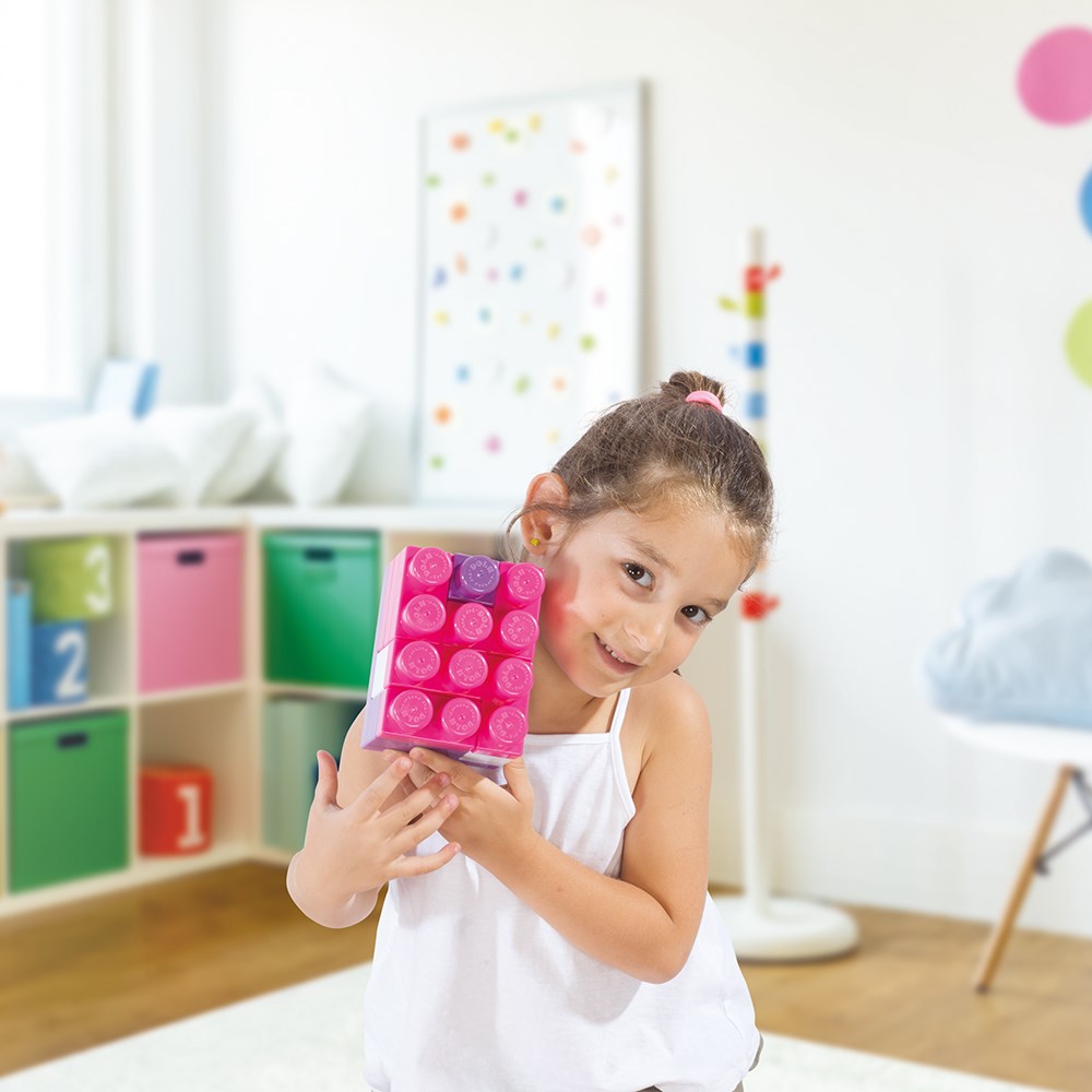 Dolu Unicorn Çantalı Mega Blok 45'li 