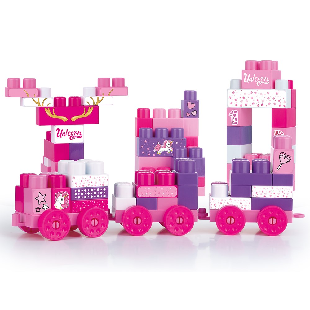 Dolu Unicorn Çantalı Mega Blok 70'li 